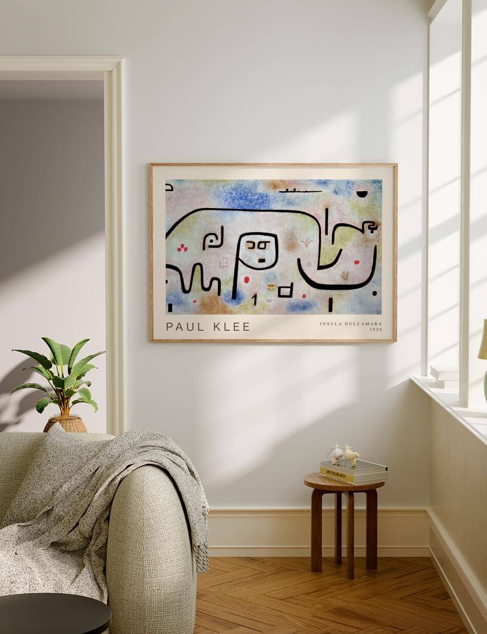 Insula Dulcamara - Paul Klee Plakat - Køb plakater og posters online